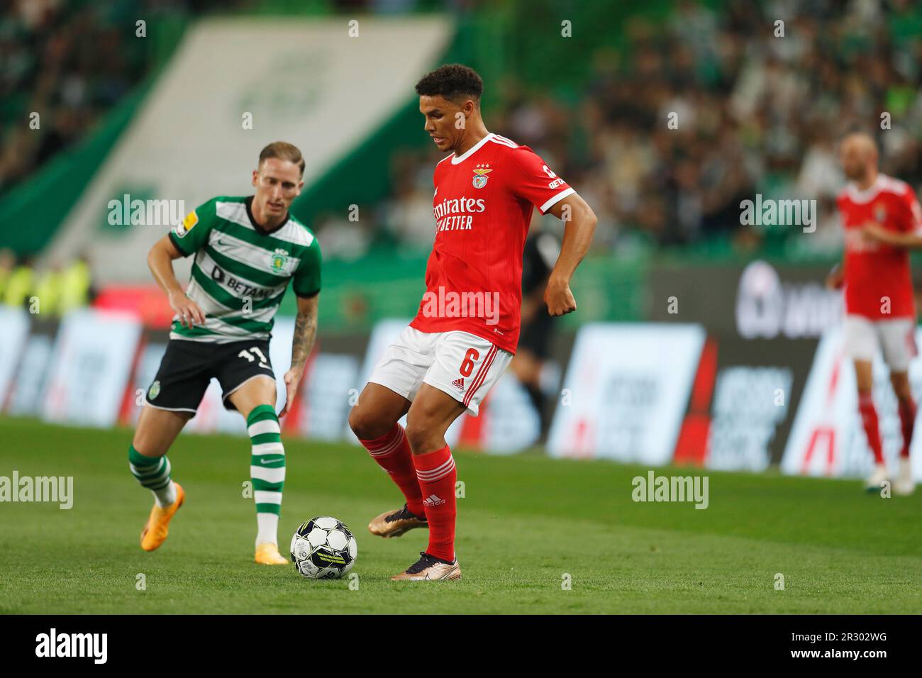 Lisbon, Portugal. 21st May, 2023. Chiquinho (Benfica) Football/Soccer :  Portugal Liga Portugal bwin match between Sporting Clube de Portugal 2-2  SL Benfica at the Estadio Jose Alvalade in Lisbon, Portugal . Credit