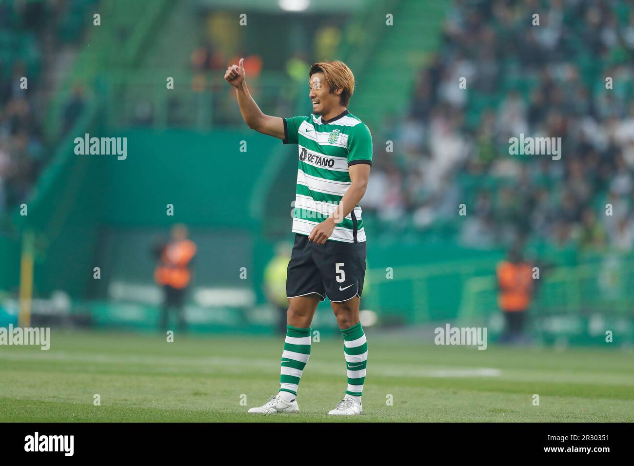 Lisbon, Portugal. 21st May, 2023. Chiquinho (Benfica) Football/Soccer :  Portugal Liga Portugal bwin match between Sporting Clube de Portugal 2-2  SL Benfica at the Estadio Jose Alvalade in Lisbon, Portugal . Credit