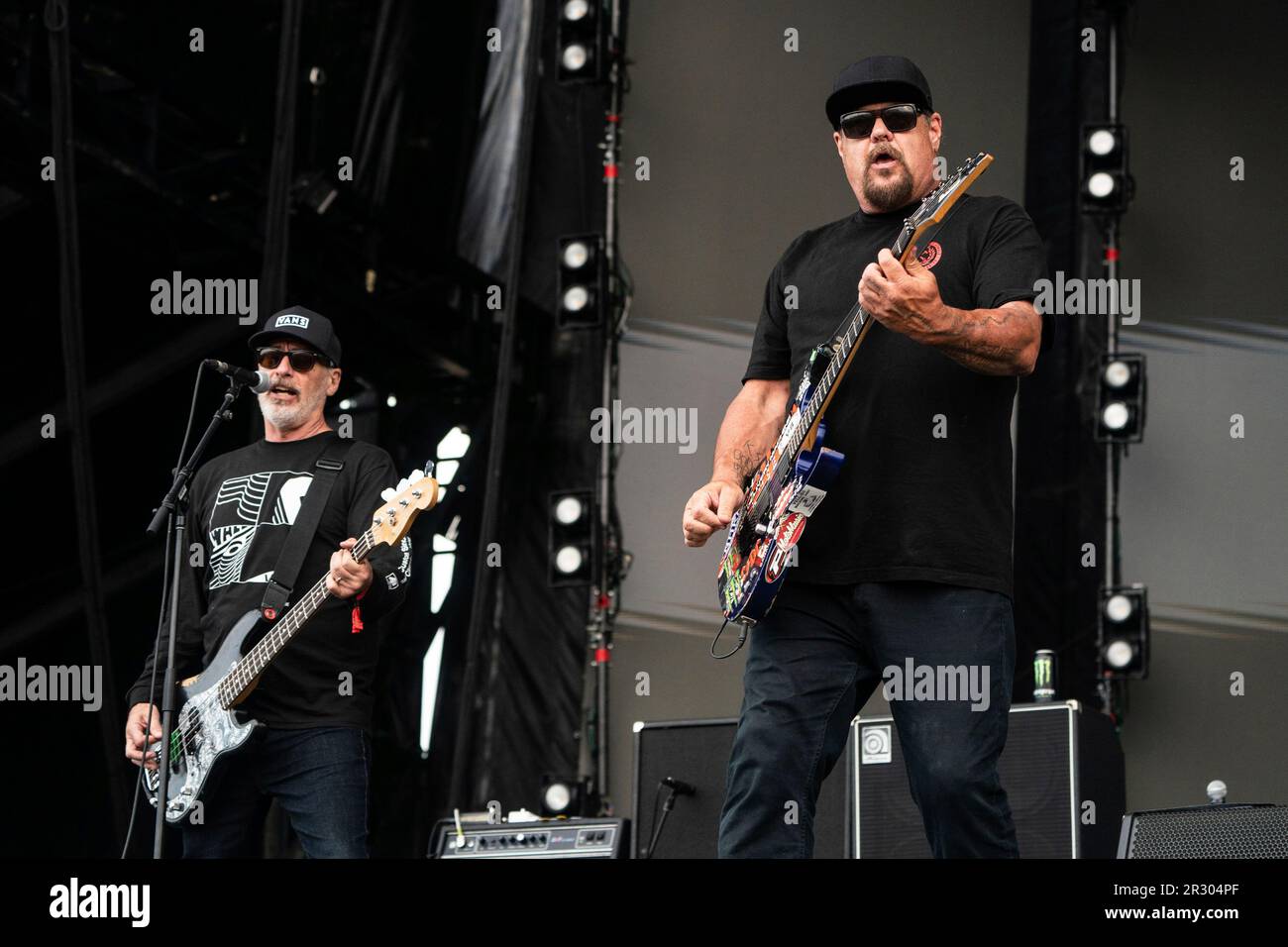 Fletcher Dragge of Pennywise performs at the To Rockville Music