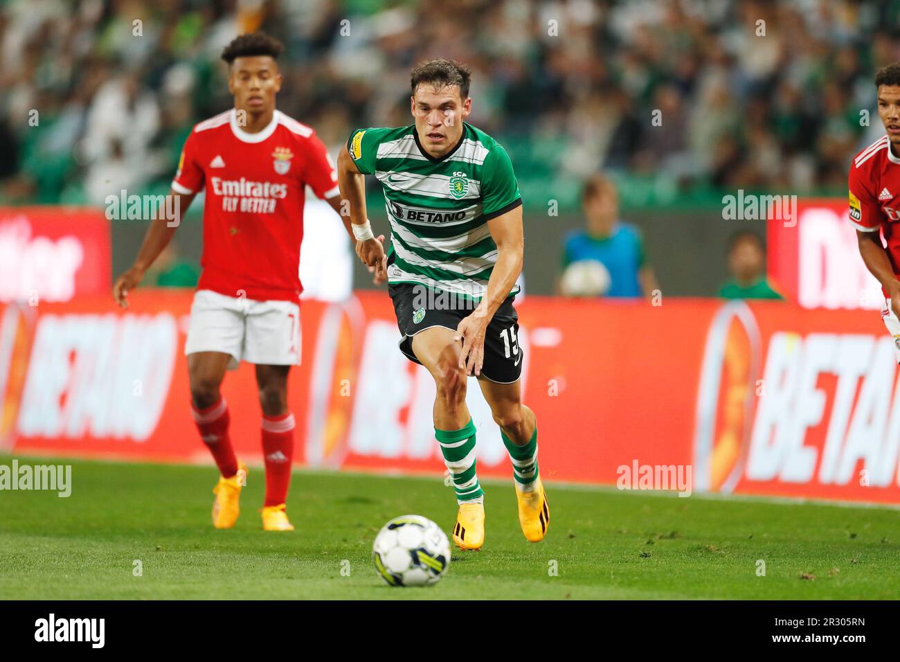 Lisbon, Portugal. 21st May, 2023. Chiquinho (Benfica) Football/Soccer :  Portugal Liga Portugal bwin match between Sporting Clube de Portugal 2-2  SL Benfica at the Estadio Jose Alvalade in Lisbon, Portugal . Credit