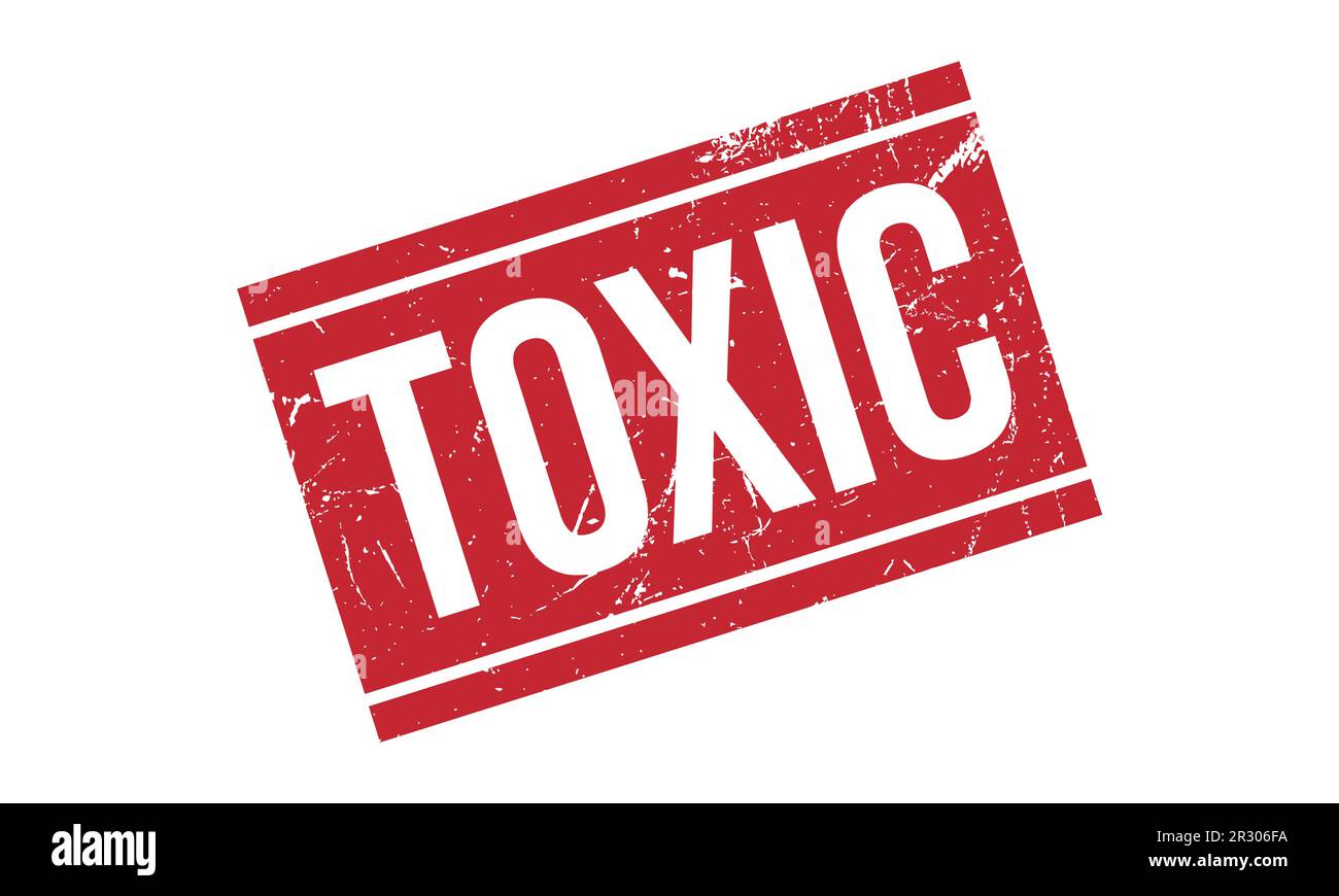 Toxic Rubber Stamp Seal Vector Stock Vector Image & Art Alamy