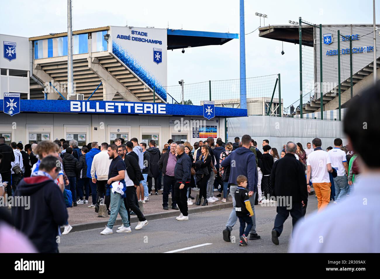 Paris, France. 21st May, 2023. General view illustration of the stadium