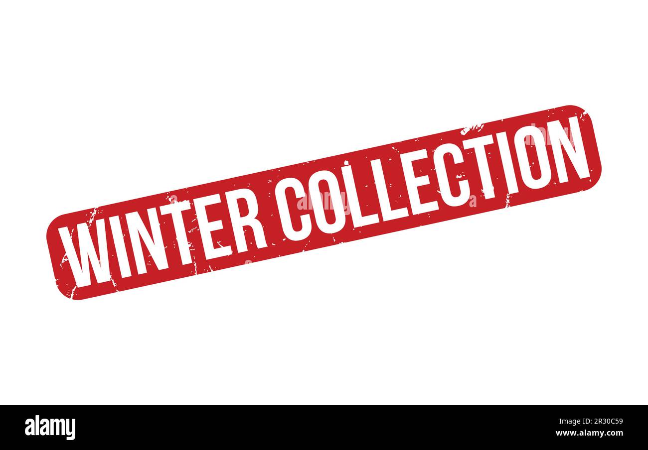 Winter Collection rubber grunge stamp seal vector Stock Vector Image ...