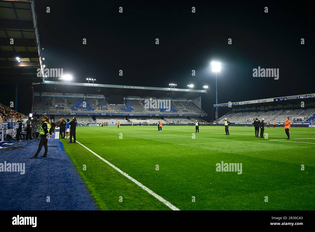 Auxerre, France. 21st May, 2023. General view illustration of the
