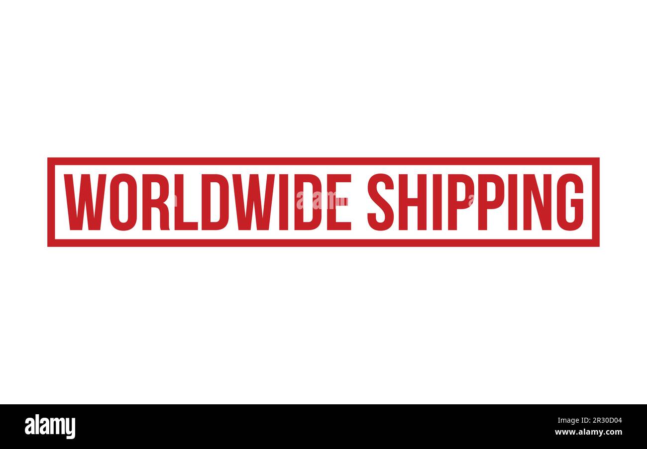 Worldwide Shipping Rubber Stamp Seal Vector Stock Vector Image & Art