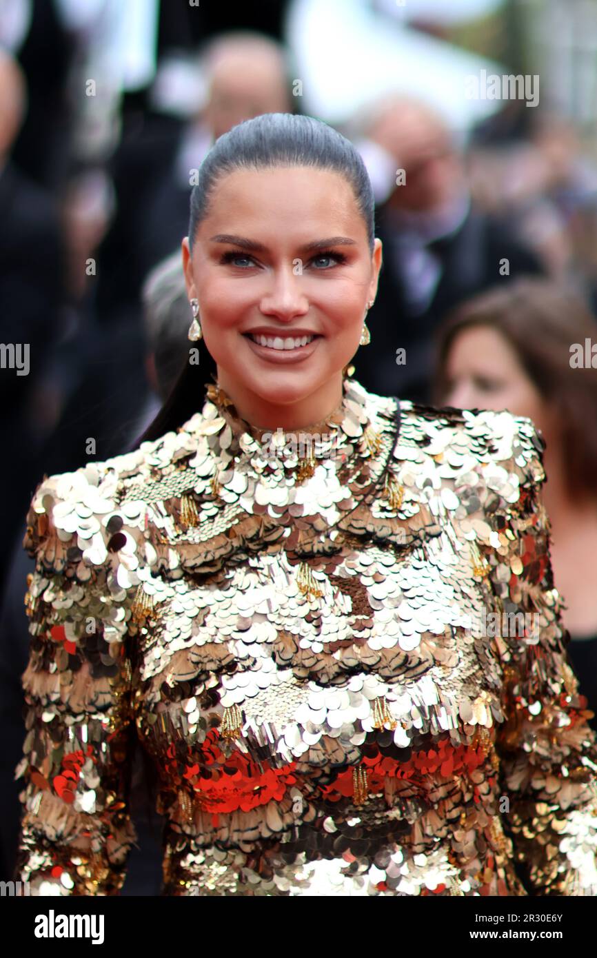 Cannes, France. 22nd May, 2023. CANNES, France on 20. MAY 2023; Adriana
