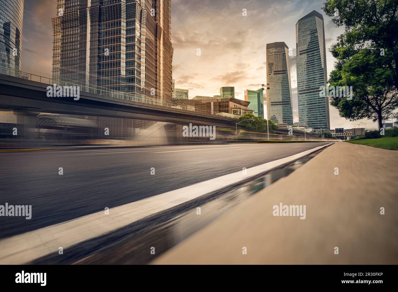 Professional use auto advertising backplate Stock Photo