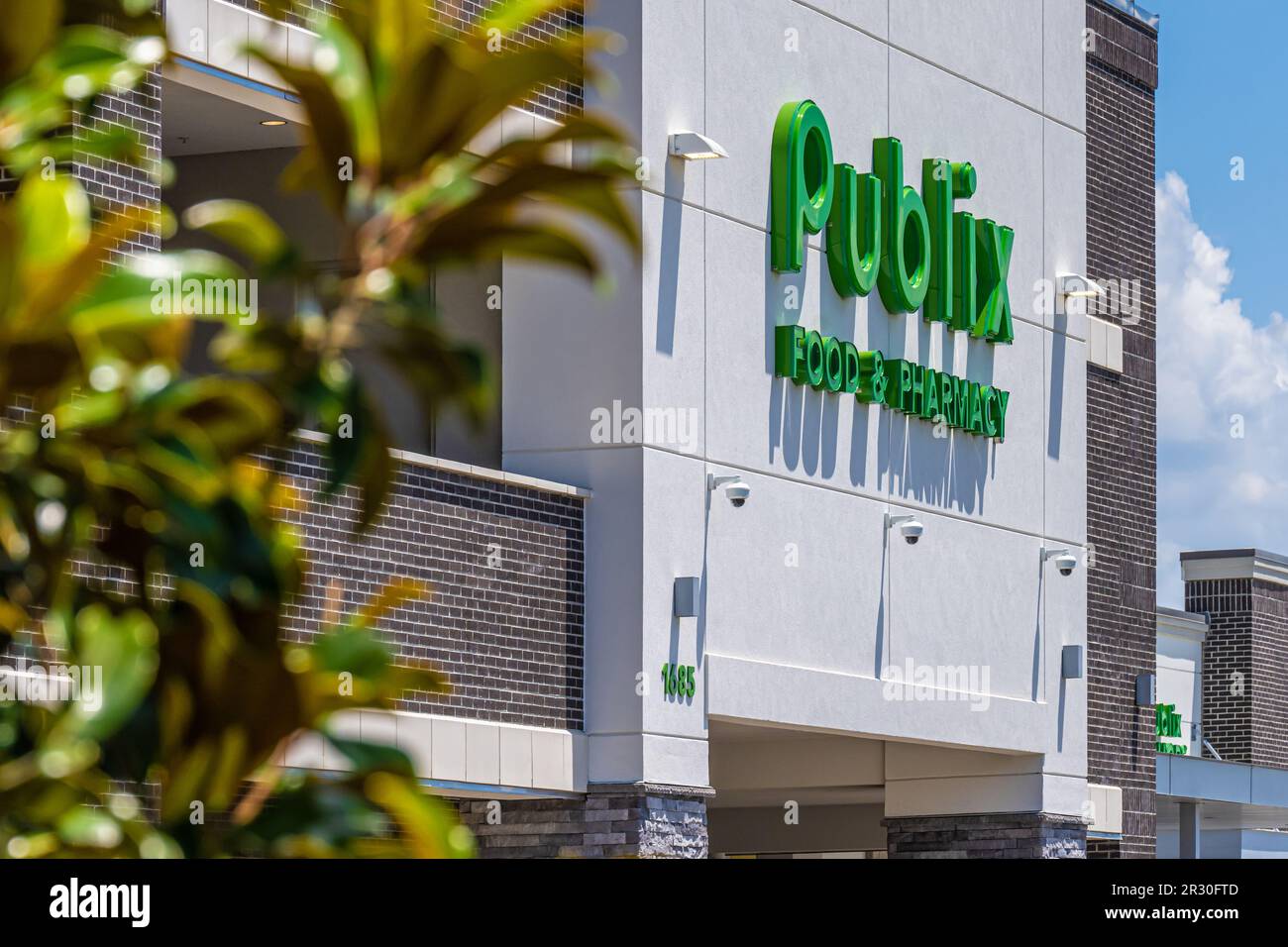 Publix Food & Pharmacy supermarket in Minneola, Florida. (USA) Stock Photo