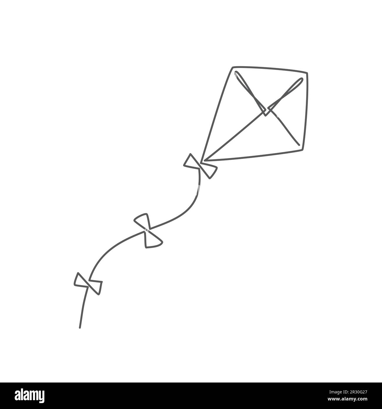 Discover 79+ outline kite sketch best in.eteachers