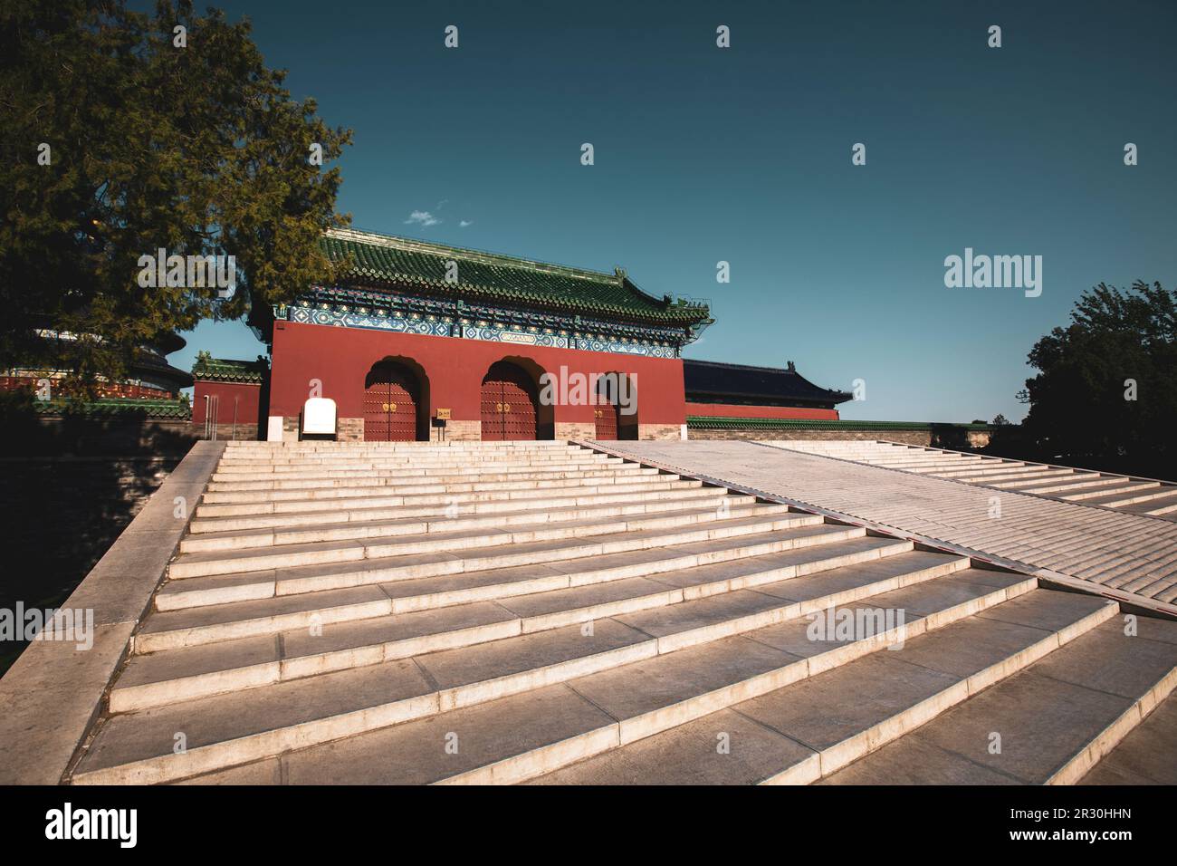 View of the Temple of Heaven,China Stock Photo