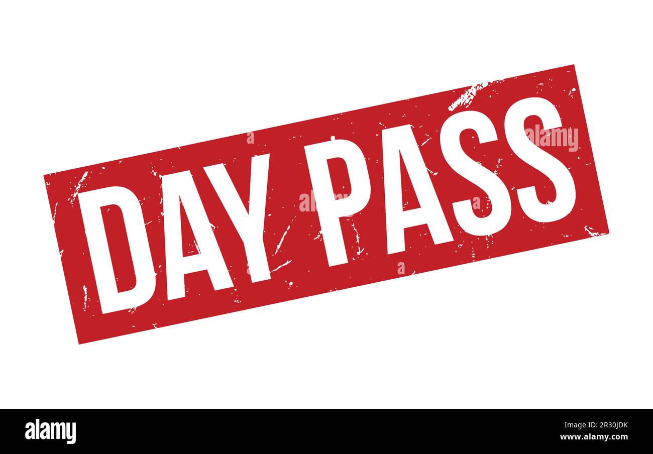 Day Pass Rubber Stamp Seal Vector Stock Vector Image & Art Alamy