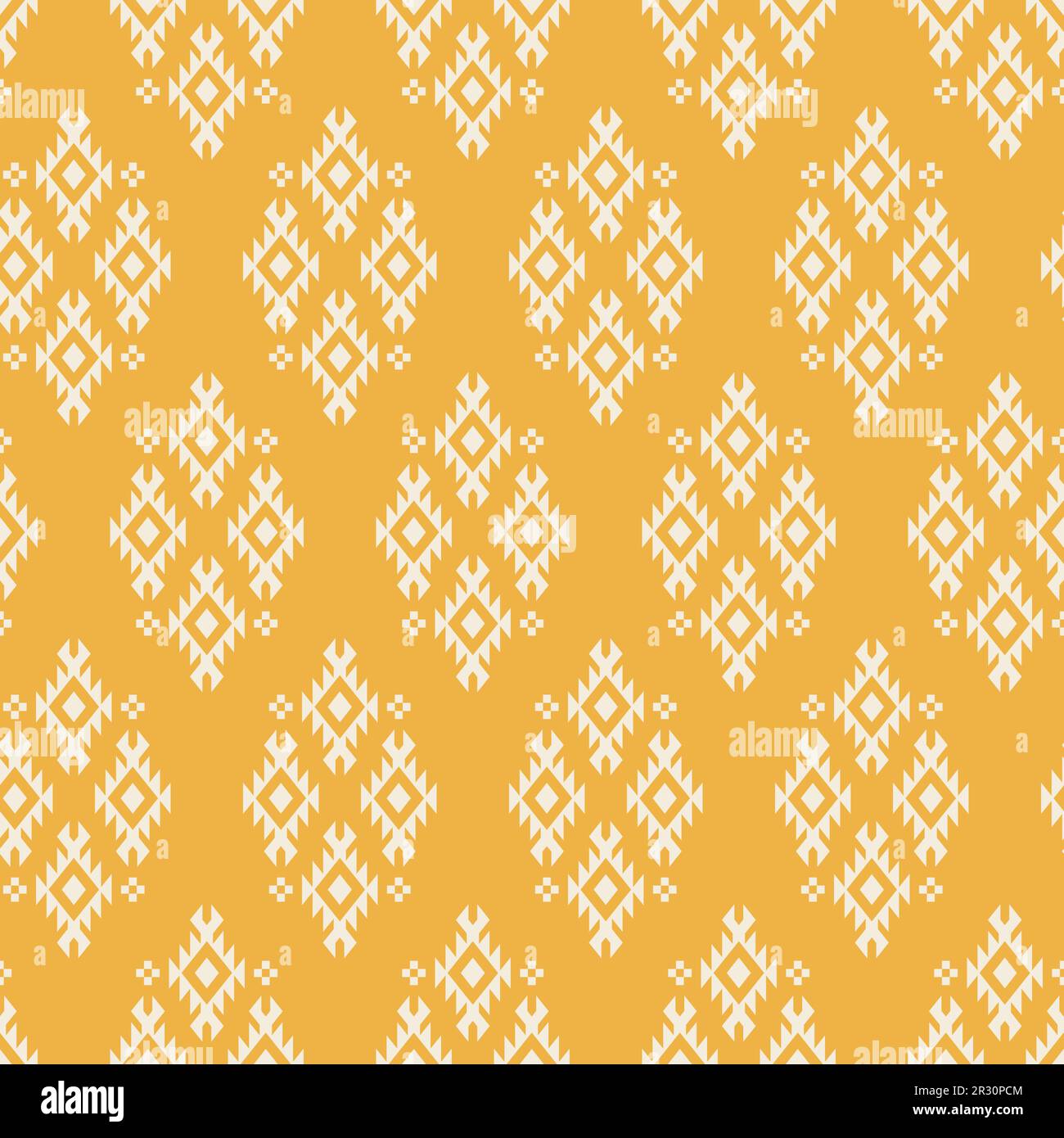 Southwestern Aztec Seamless Pattern. Navajo Print Stock Vector Image ...