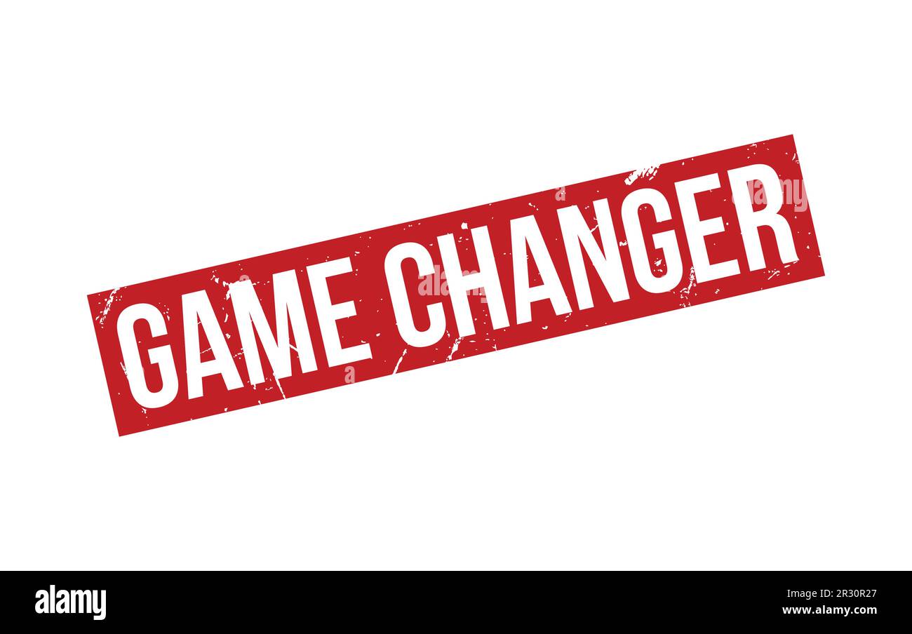 Game Changer Rubber Stamp Seal Vector Stock Vector Image & Art Alamy