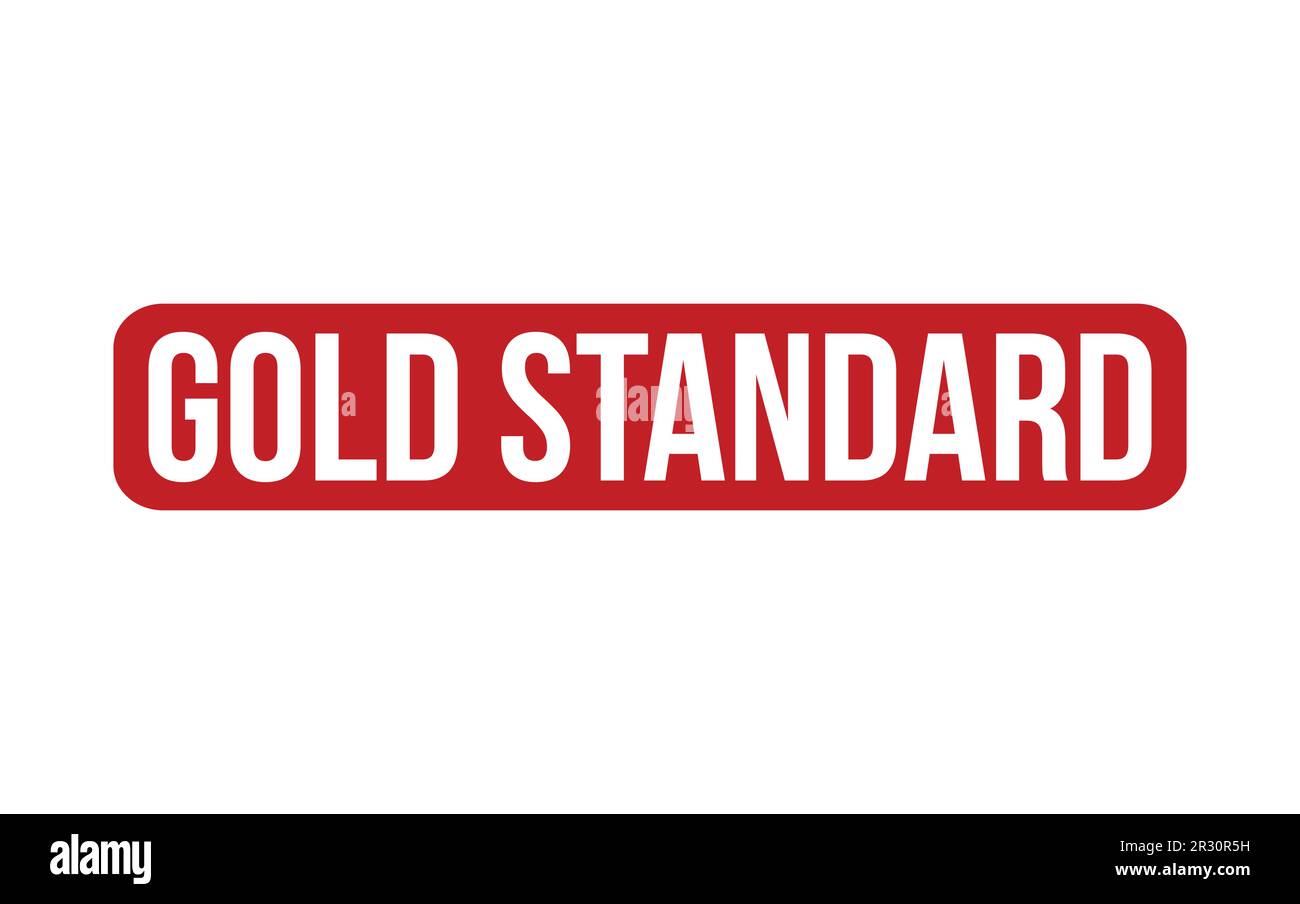 Gold Standard Rubber Stamp Seal Vector Stock Vector Image & Art Alamy