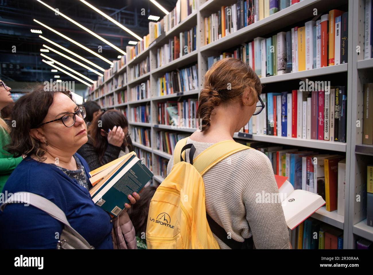 Turin, Italy. 21st May 2023. Italian writer Niccolò Ammaniti is guest of  2023 Turin Book Fair Stock Photo - Alamy