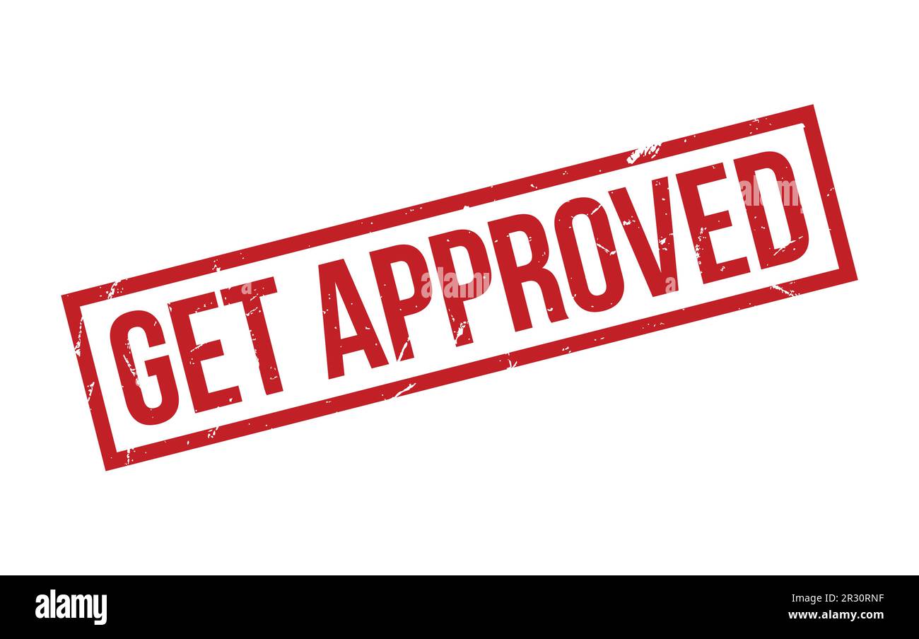 Get Approved rubber grunge stamp seal vector Stock Vector Image & Art ...