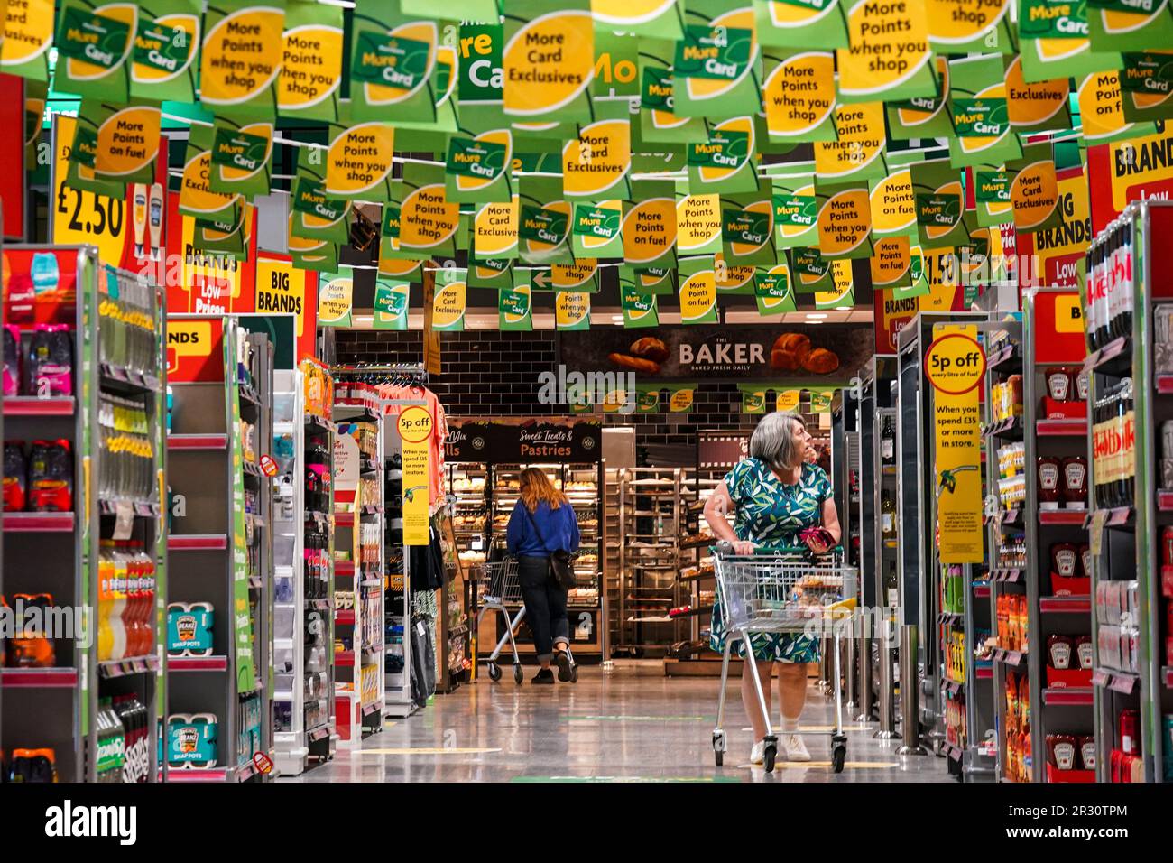 EDITORIAL USE ONLY The unveiling of the new Morrisons More Card loyalty