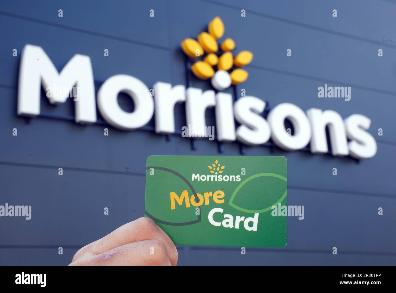 EDITORIAL USE ONLY The unveiling of the new Morrisons More Card loyalty