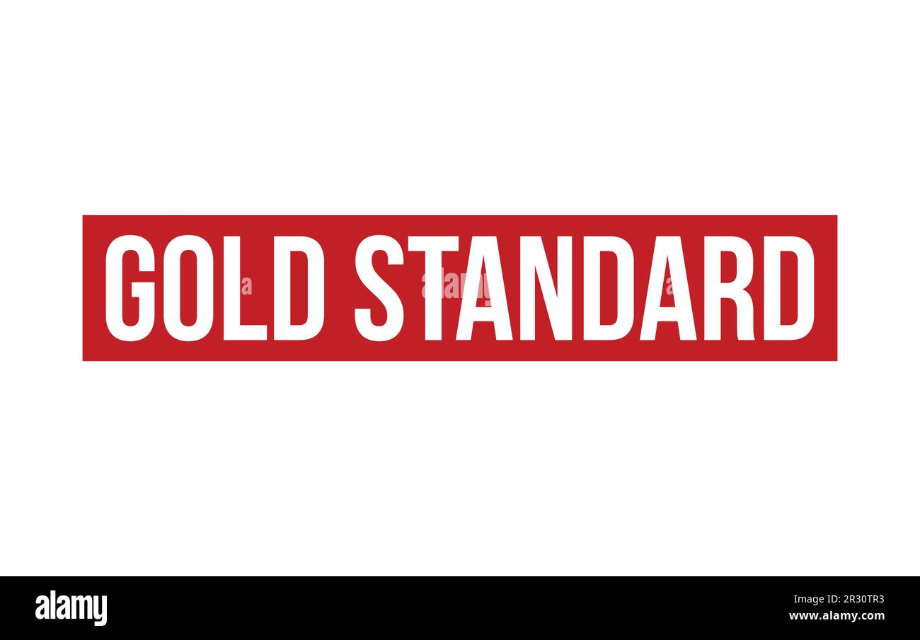Gold Standard Rubber Stamp Seal Vector Stock Vector Image & Art Alamy