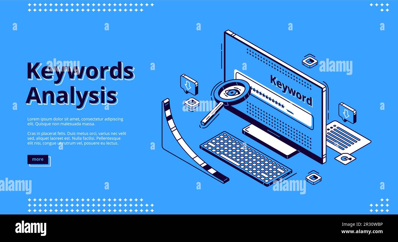 Keyword analyzer sale tool