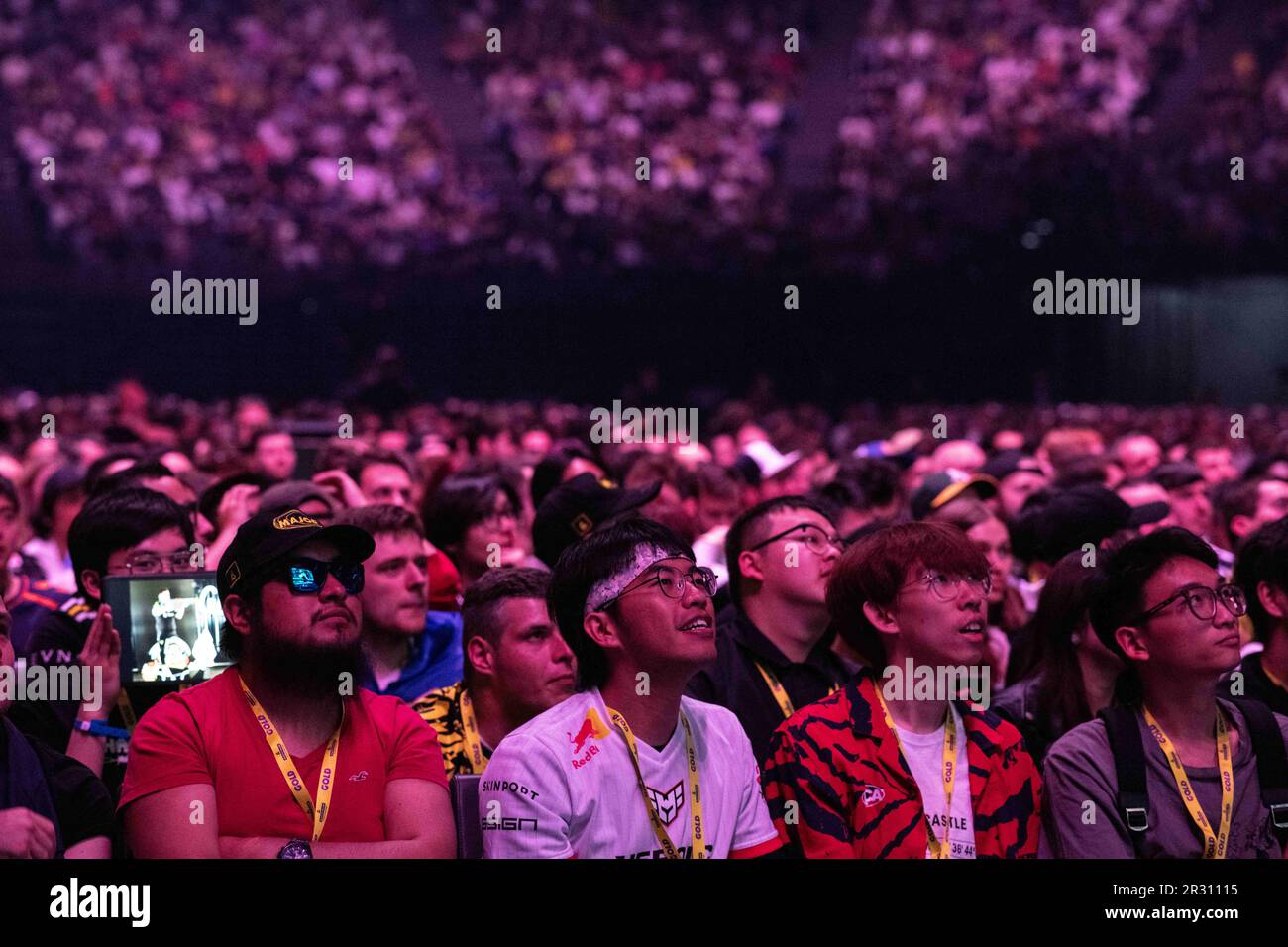 Paris, France. 21st May, 2023. Fans during the 2023 Counter-Strike ...