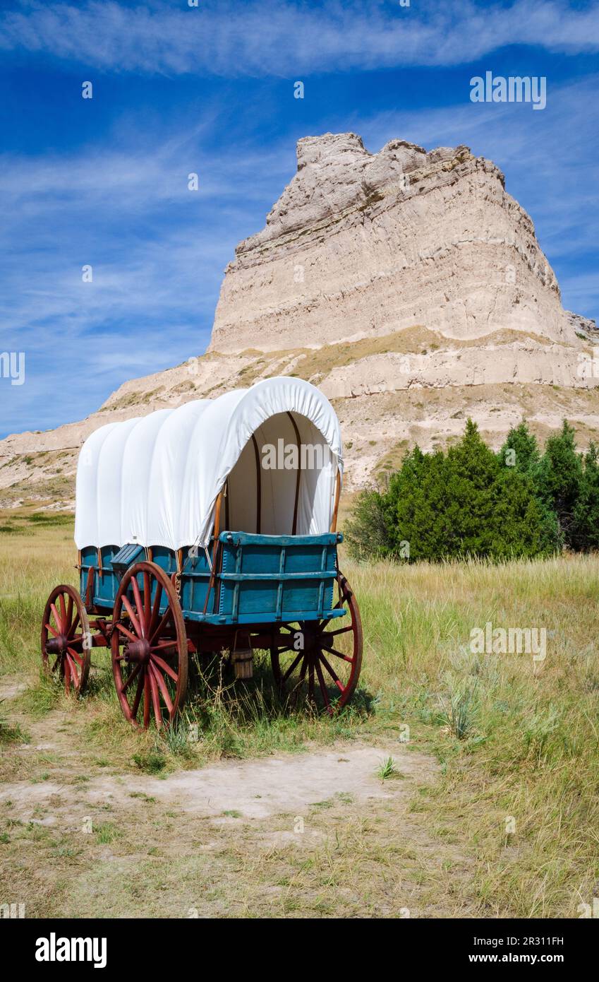 Scotts Bluff National Monument in Nebraska Stock Photo - Alamy