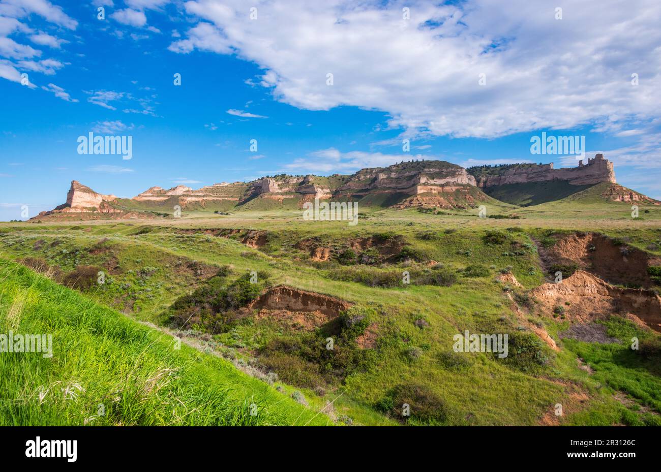 Scotts Bluff National Monument in Nebraska Stock Photo - Alamy