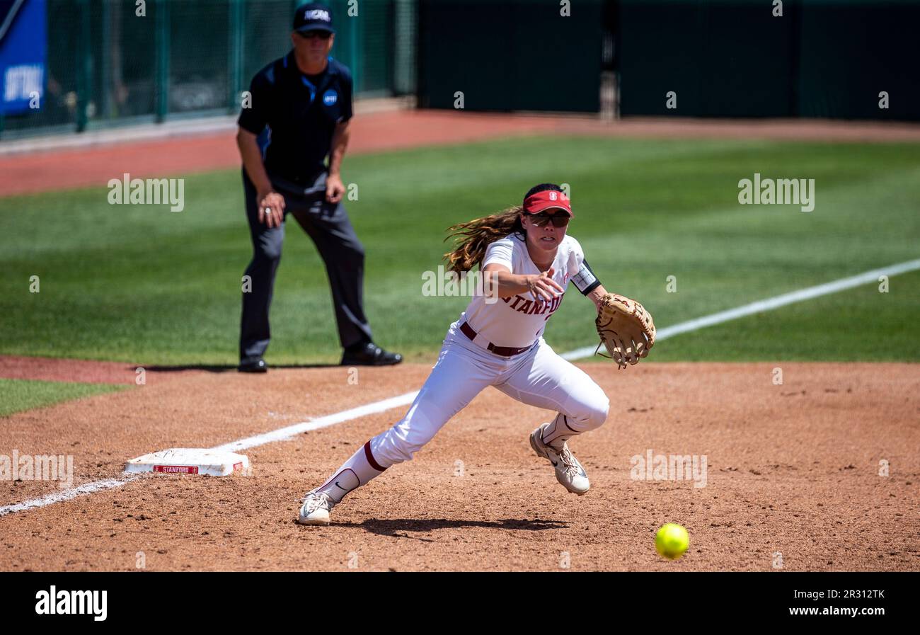 Stanford infielder sydney steele hi-res stock photography and images