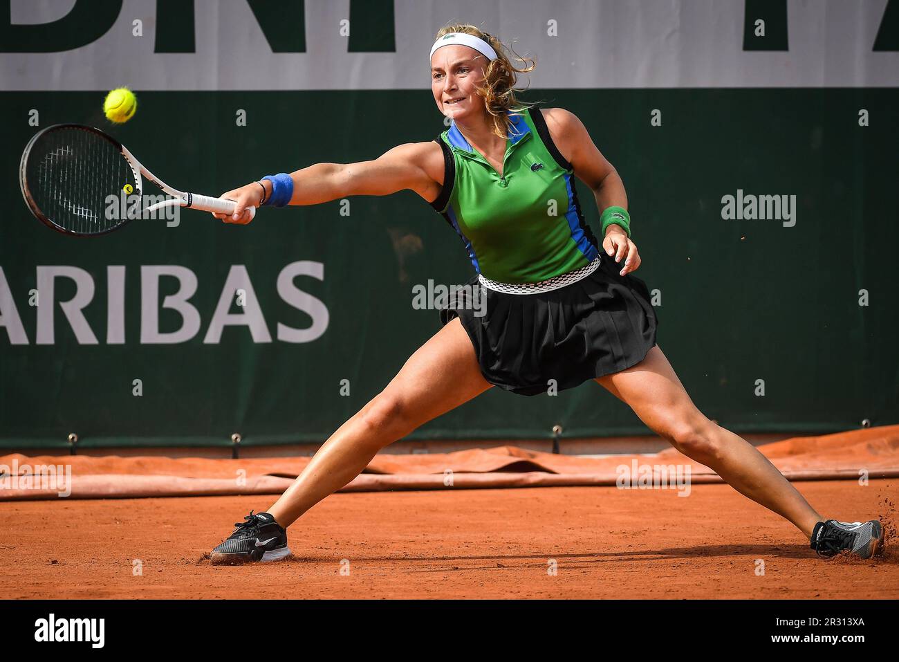 Emma LENE of France during the first qualifying day of Roland-Garros ...