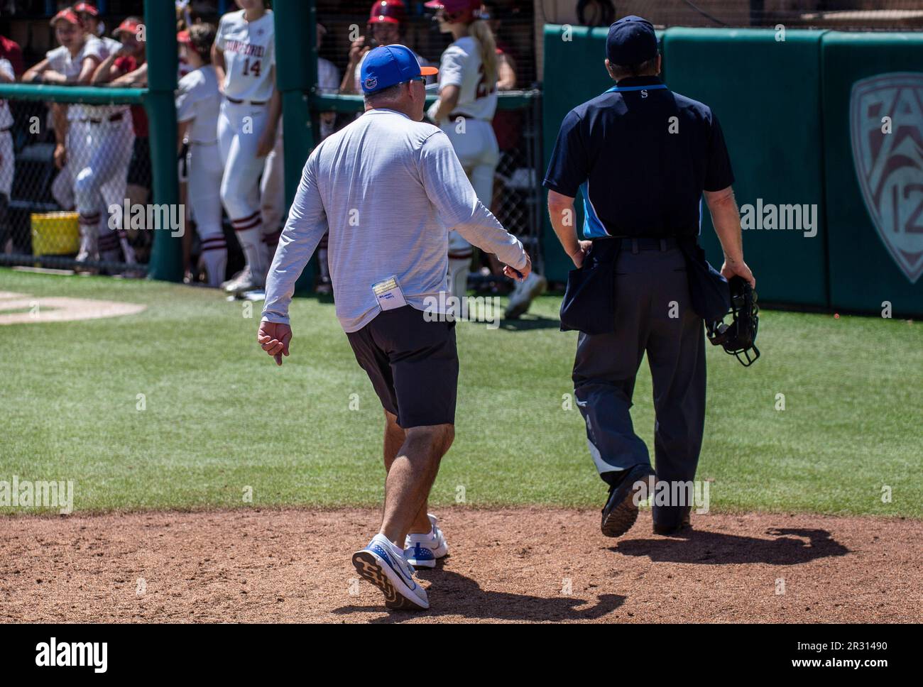 May 21 2023 Palo Alto CA U.S.A. Florida head coach Tim Walton upset