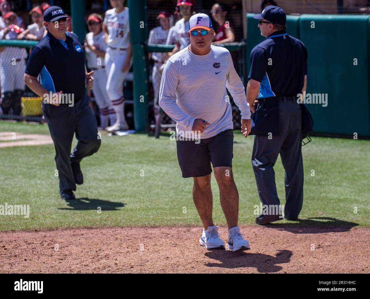 May 21 2023 Palo Alto CA U.S.A. Florida head coach Tim Walton upset