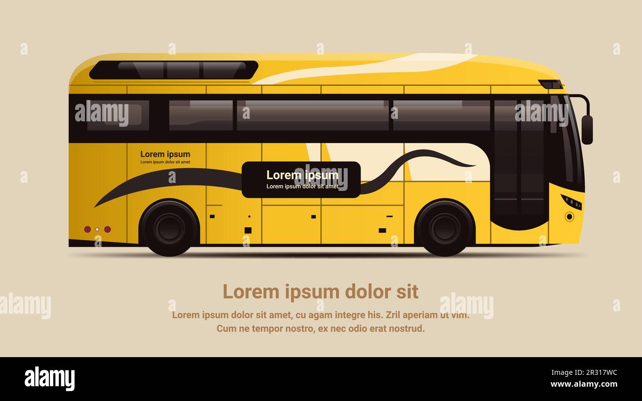 city bus vehicle modern public transport urban and countryside traffic