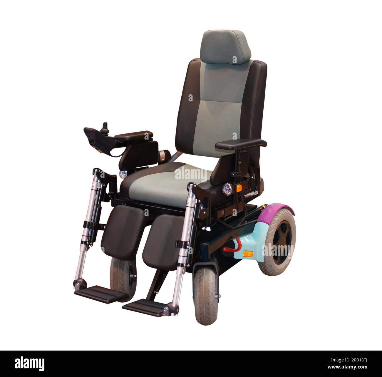 A Modern Motorised Wheelchair for a Disabled Person Stock Photo Alamy