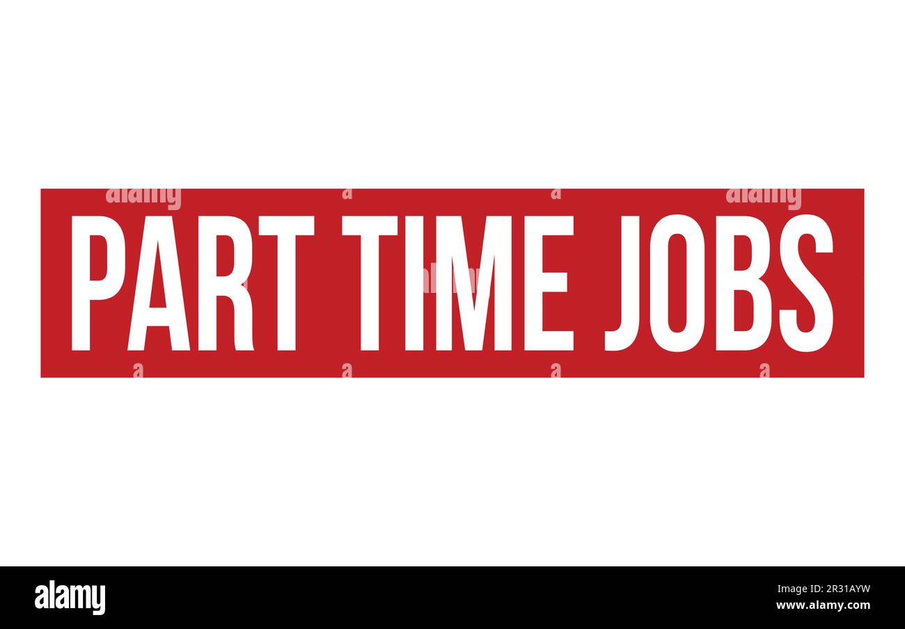 Part time jobs stamp Stock Vector Images - Alamy