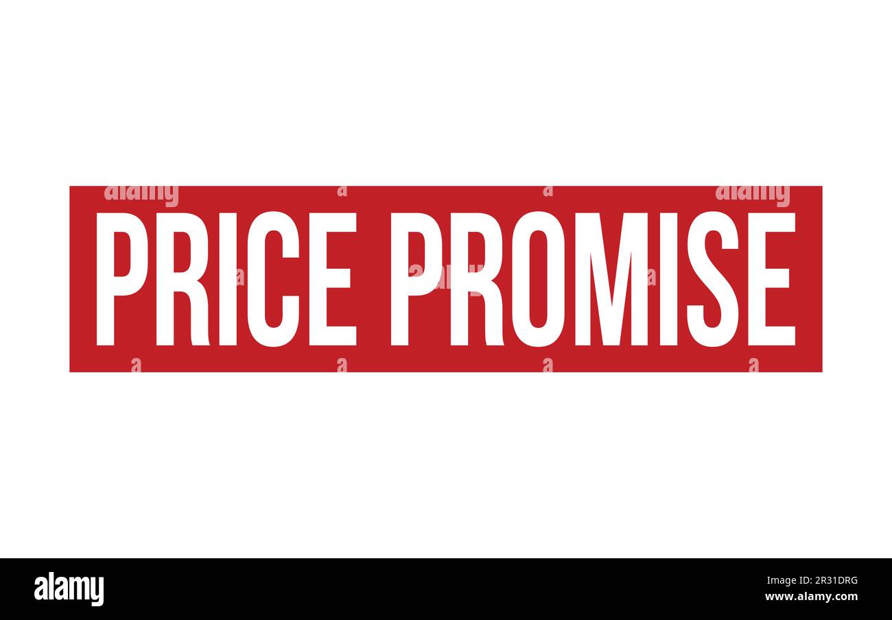 Price Promise Rubber Stamp Seal Vector Stock Vector Image & Art Alamy