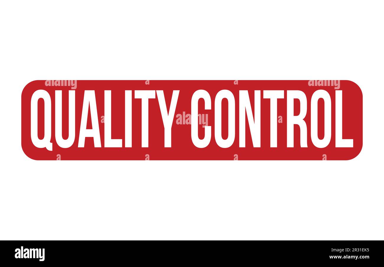 Quality Control Rubber Stamp Seal Vector Stock Vector Image & Art Alamy