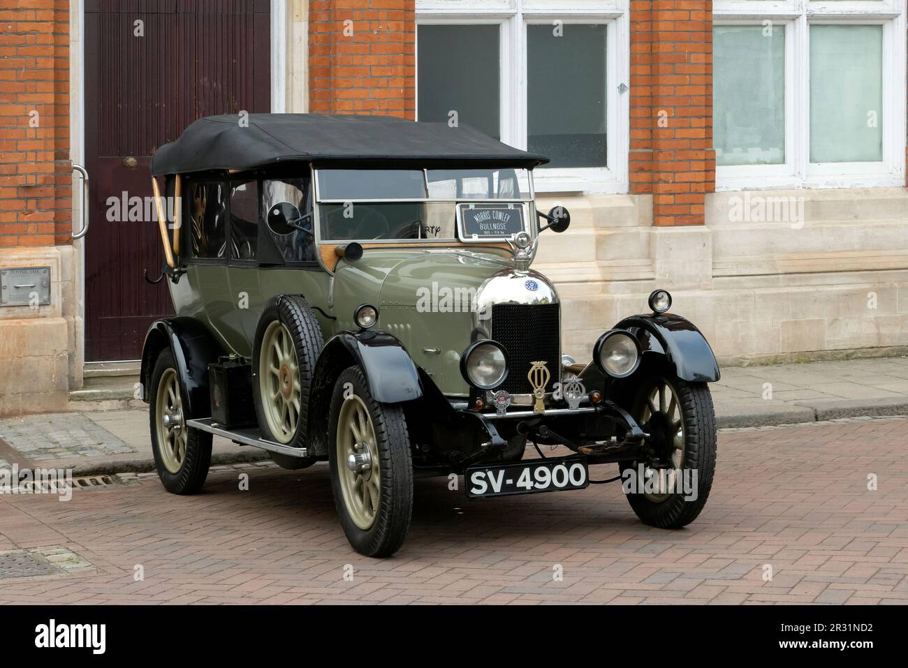 1923 Morris Bullnose Cowley tourer at the Faversham Festival of Transport 2023. Faversham Kent UK Stock Photo
