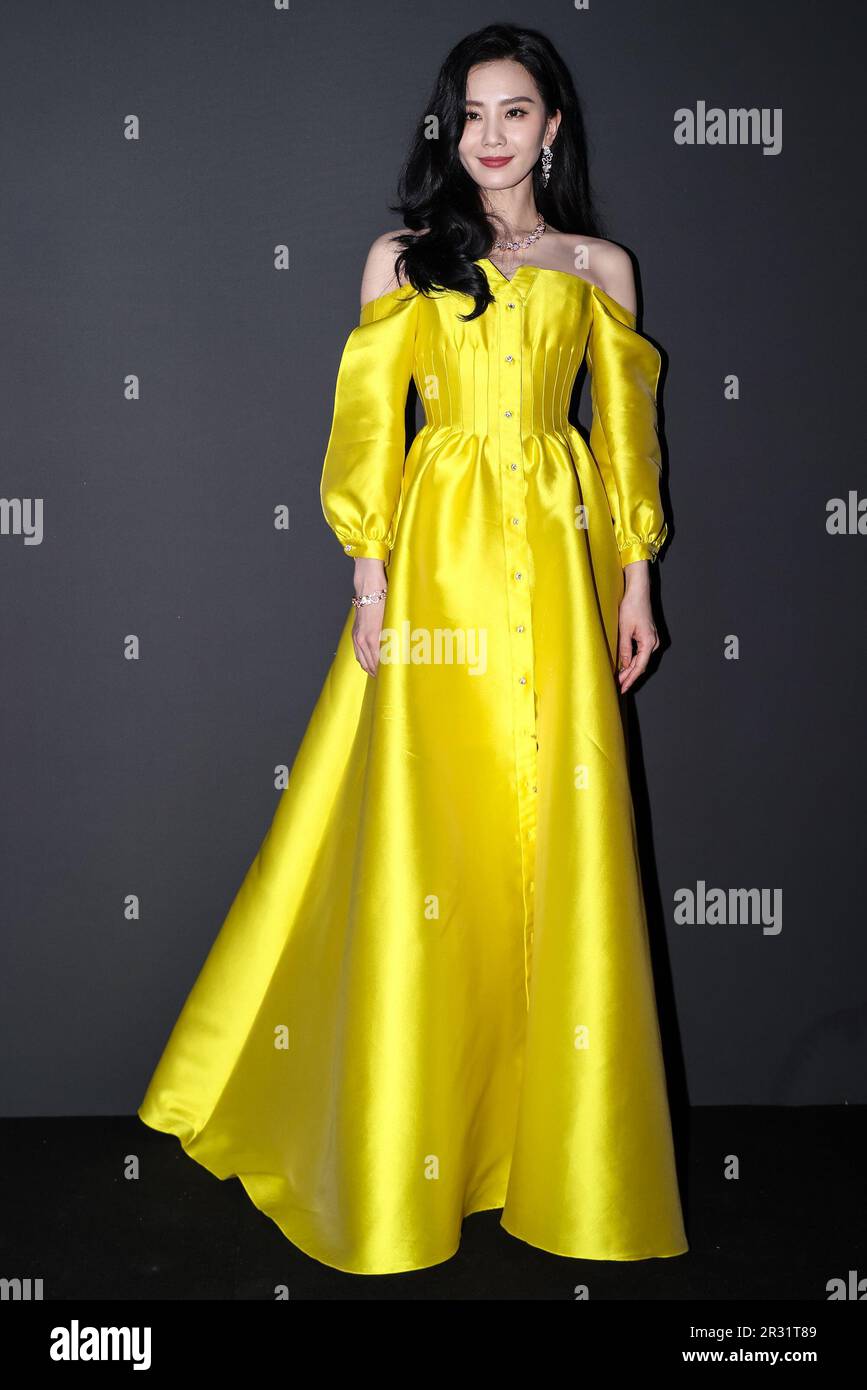Cannes, France. 21st May, 2023. CANNES MAY 21 Liu Shishi attends to