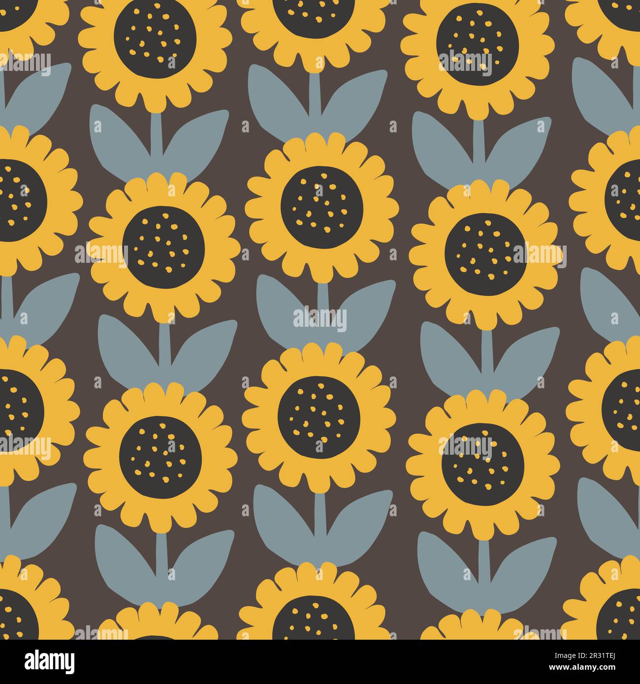 Ukrainian sunflower art Stock Vector Images - Alamy