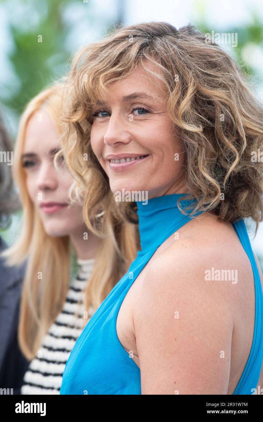 Cannes, France. 22nd May, 2023. Stacy Martin and Cecile de France