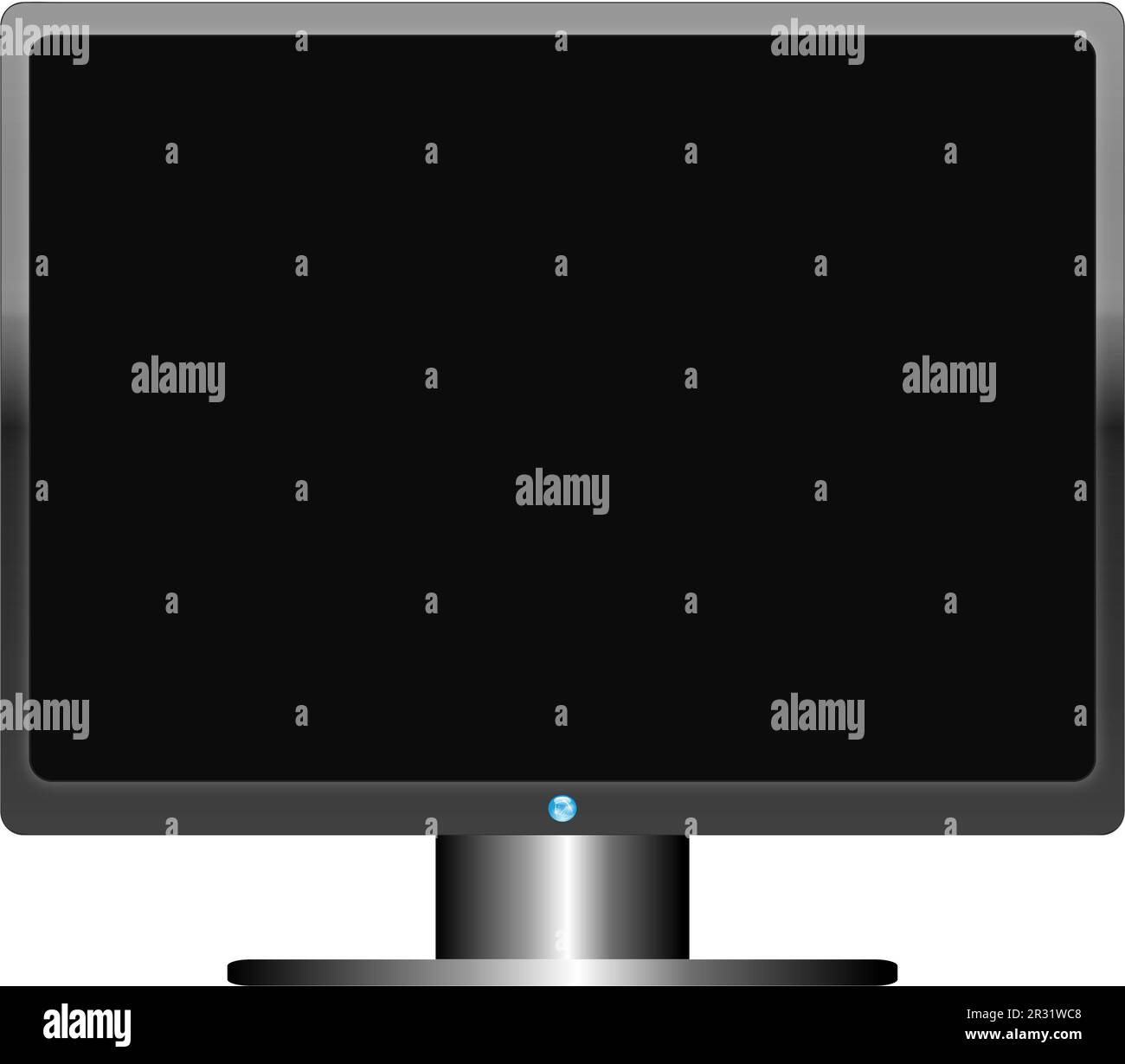 Monitor TFT TV screen Stock Photo - Alamy