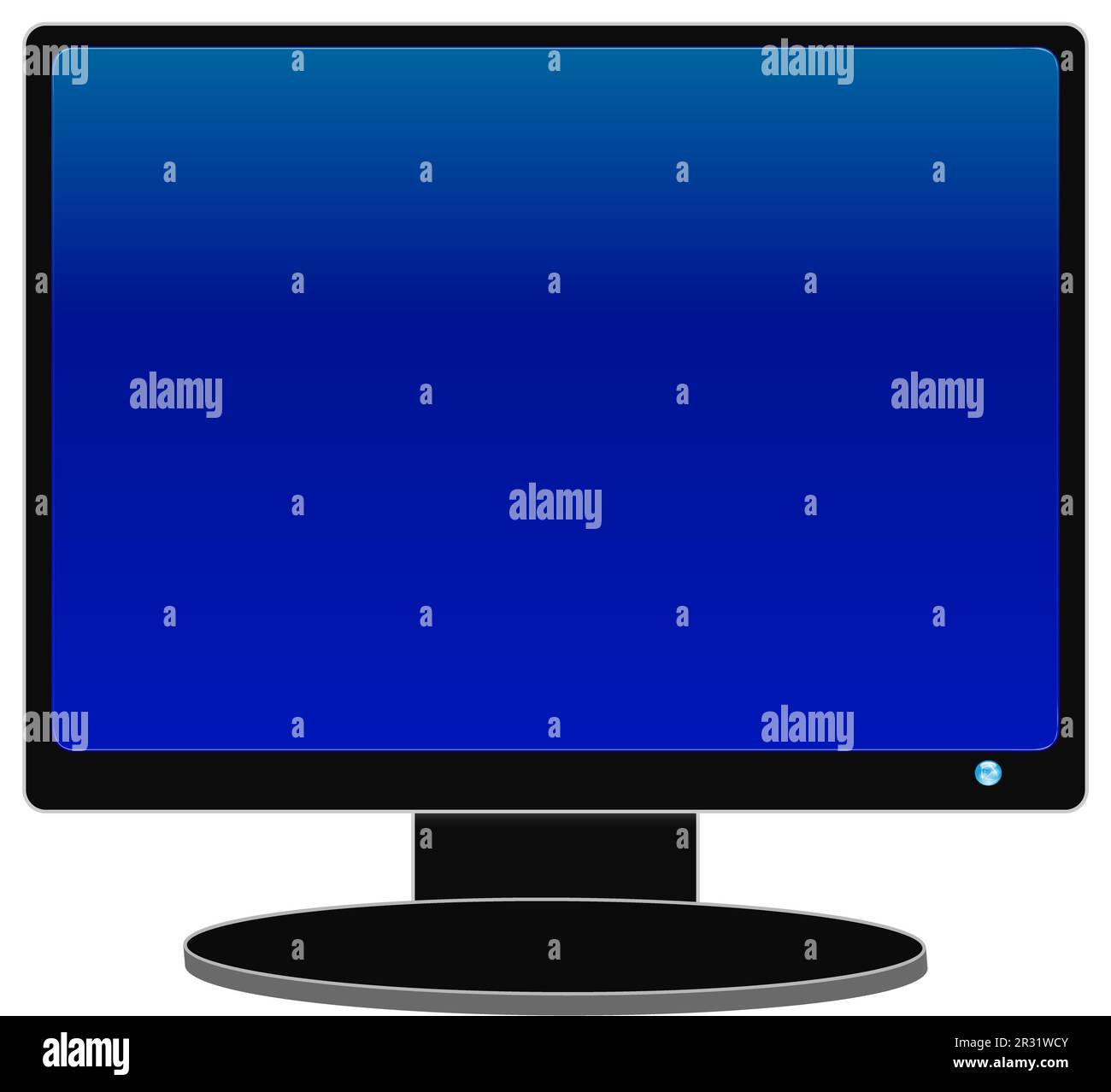 Monitor TFT TV screen Stock Photo - Alamy