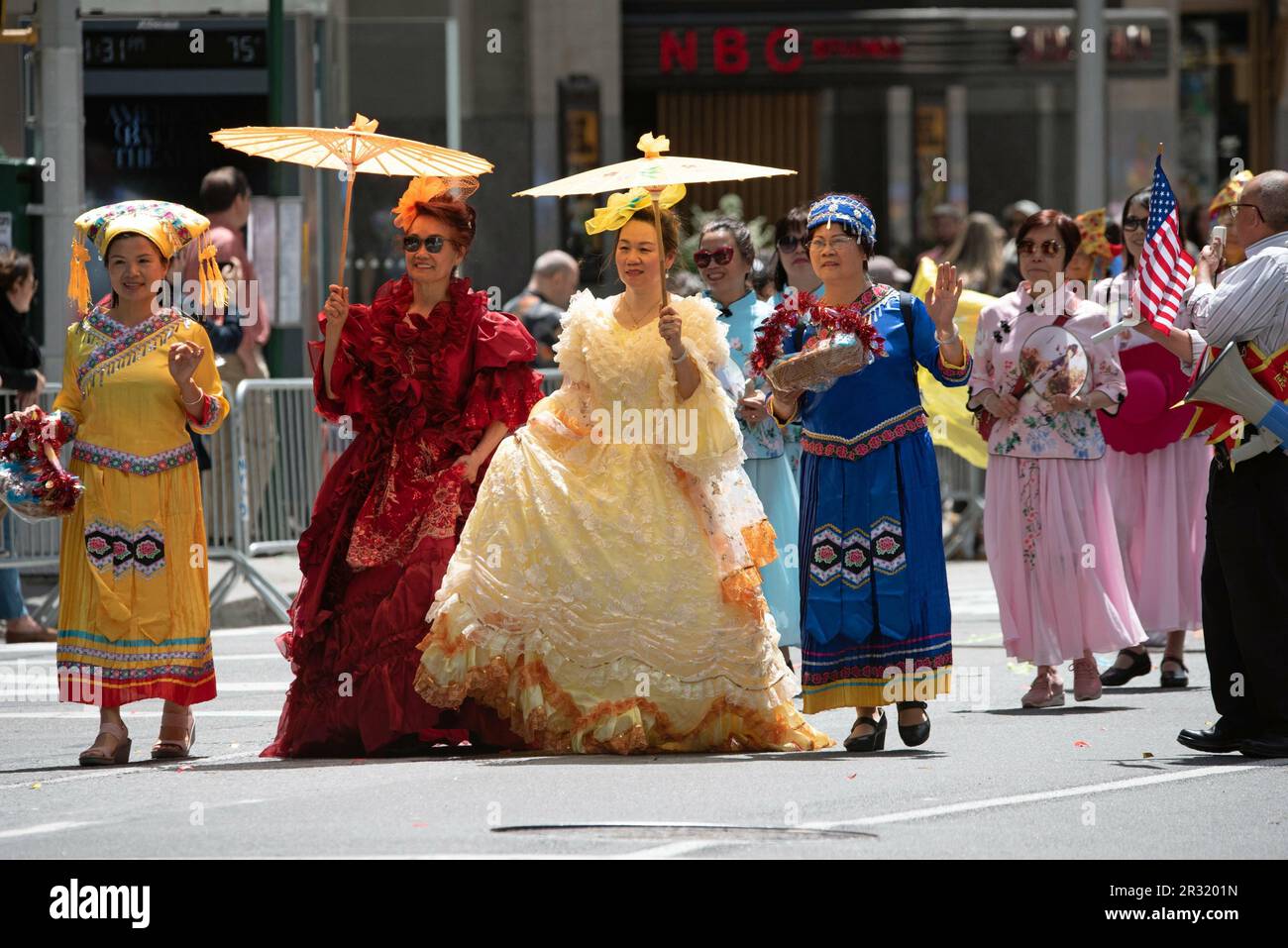 May 21, 2023, G (NEW) Asian women with traditional dress attire at
