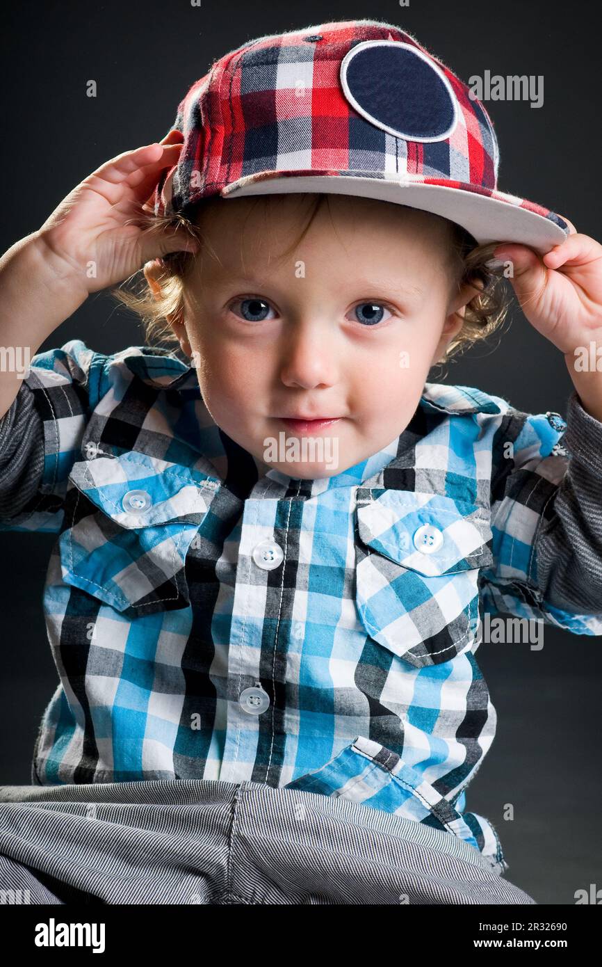 Baby boy cap hi-res stock photography and images - Alamy