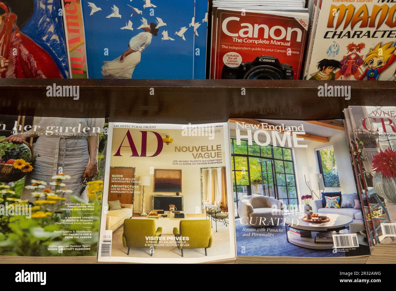 Barnes & Noble Booksellers on Fifth Avenue in New York City has a large
