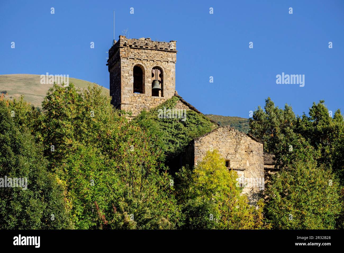 iglesia de la Virgen de la Asunción, siglo XII, Asín de Broto ...