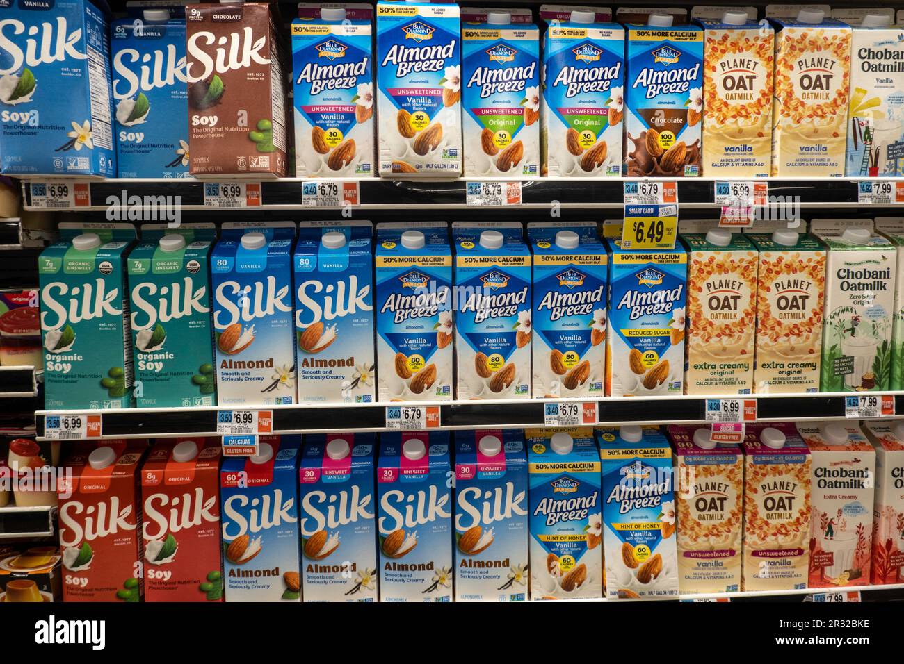 D'Agostino Grocery Store in New York City, United States 2023 Stock