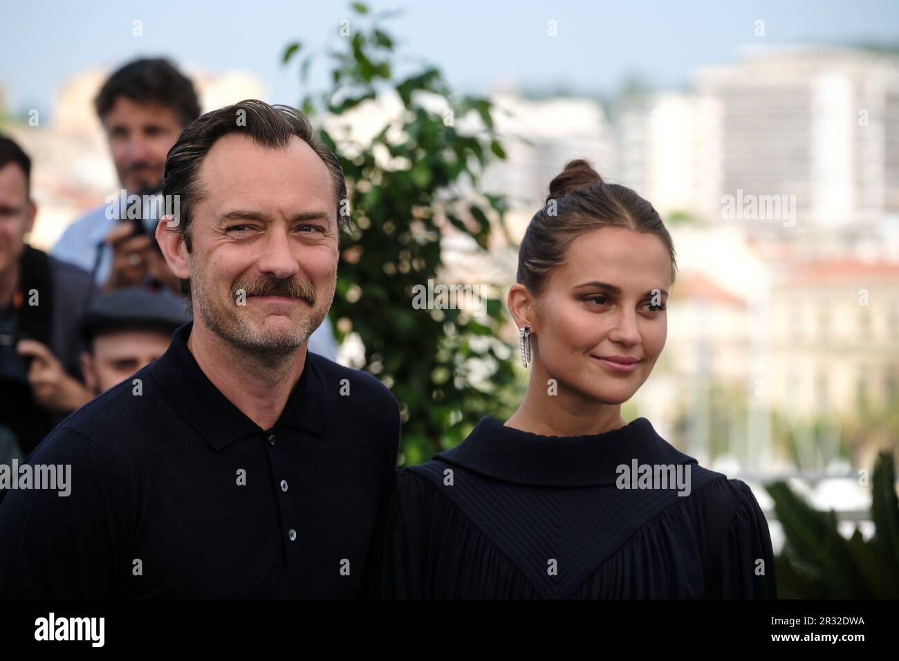 2023 Cannes Film Festival: Jude Law and Alicia Vikander at the FIREBRAND  Photocall - Tom + Lorenzo