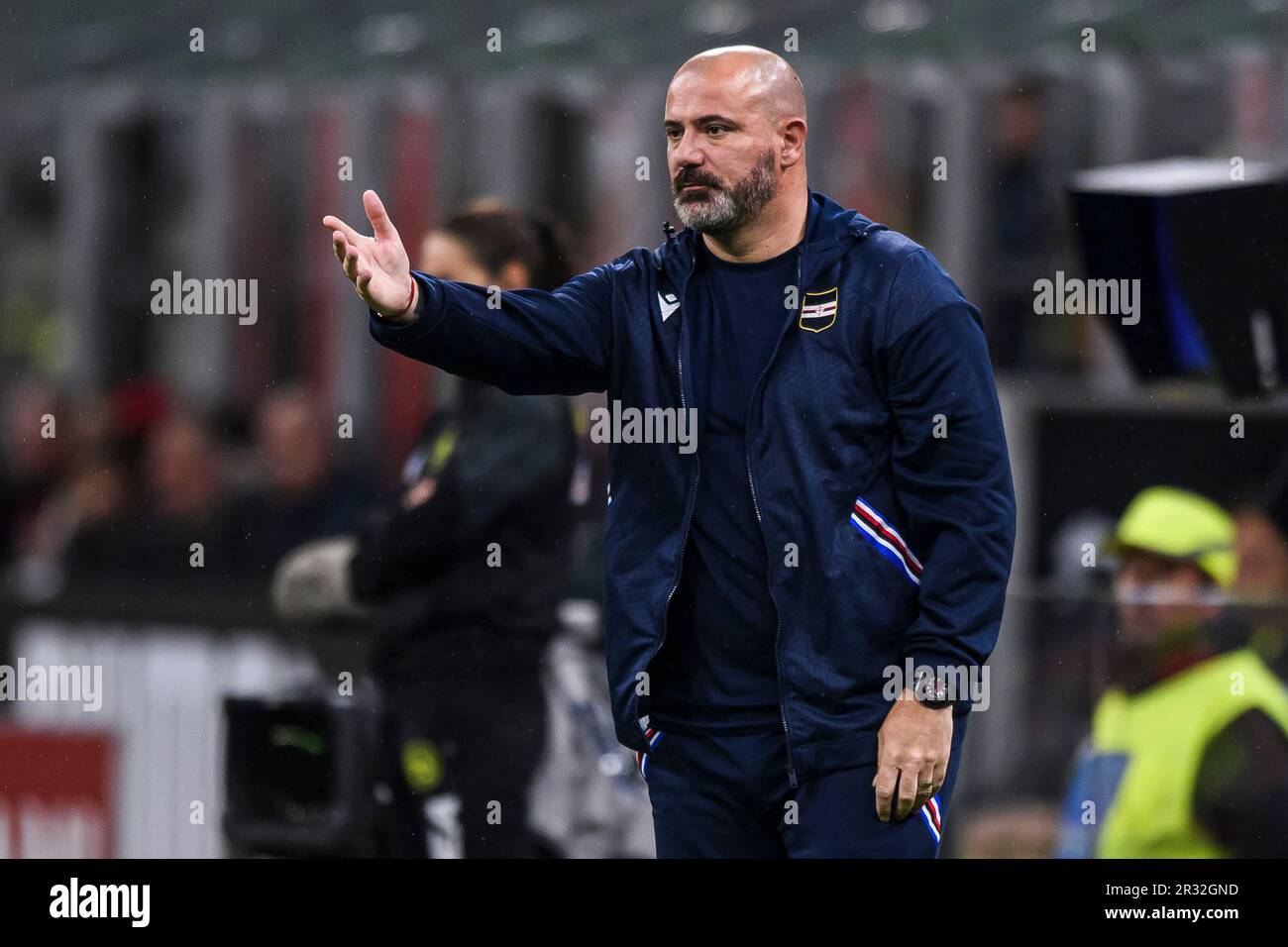Why did Sampdoria choose Bernardo Corradi?