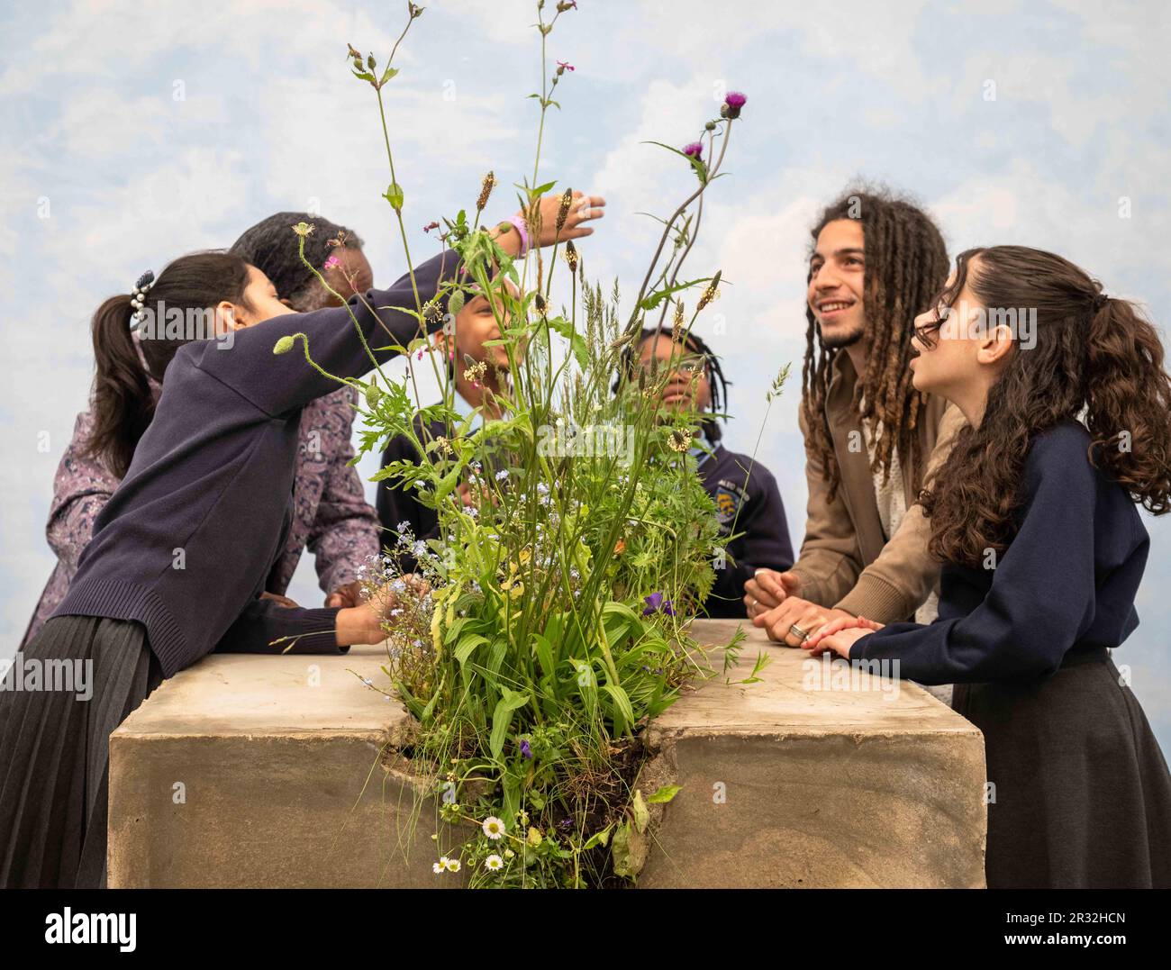 EDITORIAL USE ONLY Designers Danny Clarke and Tayshan HaydenSmith show